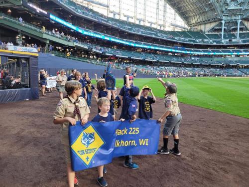 Scout Night at the Milwaukee Brewers!